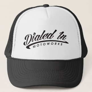 Motorraddesign im Stil der 1960er Jahre Truckerkappe