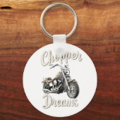 Motorraddesign Schlüsselanhänger (Vorderseite)