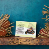 Motorraddesign - son poem Plaque Fotoplatte (Seite)
