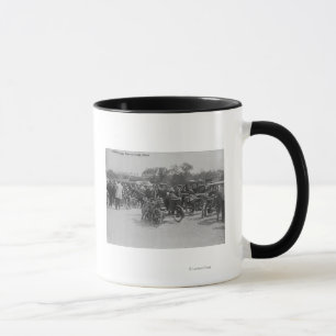 Motorräder beansprucht, Paris-Fotografie Tasse