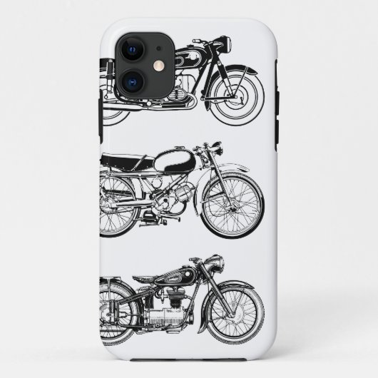 Motorräder Case-Mate iPhone Hülle (Rückseite)