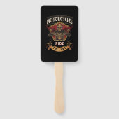 Motorräder für den Skull-Verkehr, Fahrt zum Leben Fächer (Rückseite)