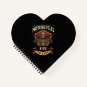 Motorräder für den Skull-Verkehr, Fahrt zum Leben Notizblock (Vorderseite)