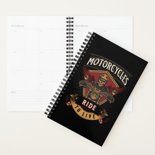 Motorräder für den Skull-Verkehr, Fahrt zum Leben Planer (Anzeige)