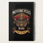 Motorräder für den Skull-Verkehr, Fahrt zum Leben Planer (Rückseite)