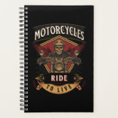 Motorräder für den Skull-Verkehr, Fahrt zum Leben Planer (Vorderseite)