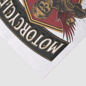 Motorräder für den Skull-Verkehr, Fahrt zum Leben Seidenpapier (Ausschnitt)