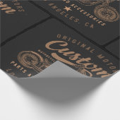 Motorräder Geschenkpapier (Ecke)