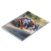 Motorräder, Hochgeschwindigkeits-Koordination Notizblock (Linke Seite)