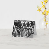 Motorräder I Karte (Gelbe Blume)