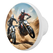 Motorräder in der Wüste, Keramikknauf (Rechts)