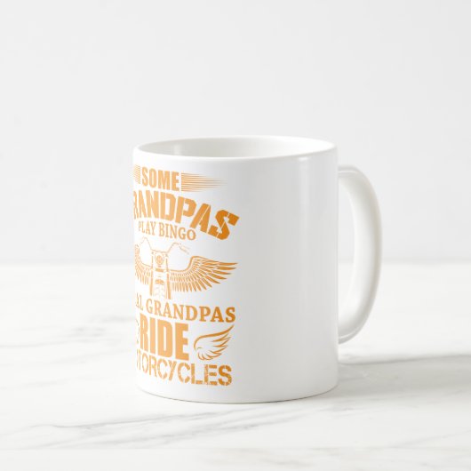 Motorräder Kaffeetasse (VorderseiteRechts)