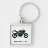 Motorräder Kawasakis z750 Schlüsselanhänger (Vorne)