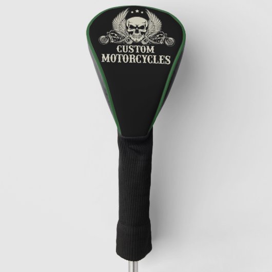 Motorräder mit Motorrad Golf Headcover (Vorderseite)