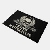 Motorräder mit Motorrad und Motorrad Fußmatte (Schrägansicht)