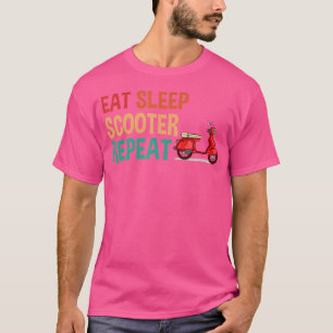 Motorräder Motorisiert Motorrad Scoot T-Shirt