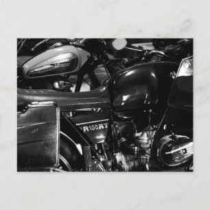 Motorräder Motorräder Motorradfahrer Motorrad Postkarte