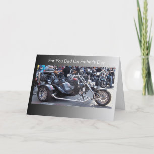 Motorräder Personalisiert Vatertag Karte
