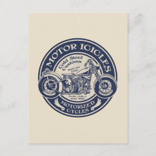 Motorräder Postkarte