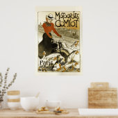 Motorräder sind keine Vintage französische Werbung Poster (Küche)