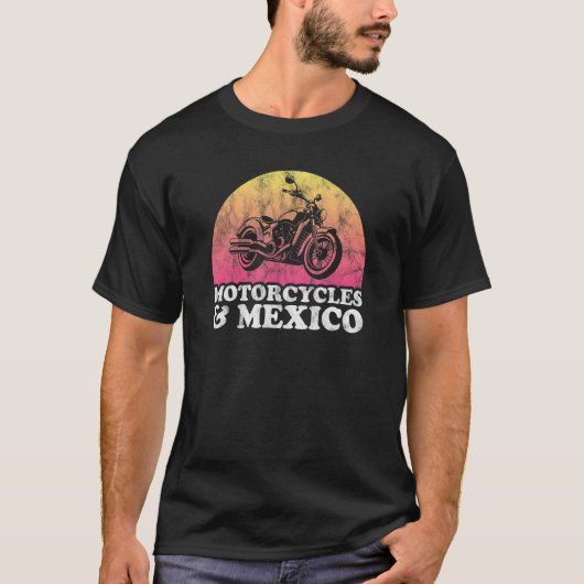 Motorräder und Motorräder T-Shirt (Vorderseite)