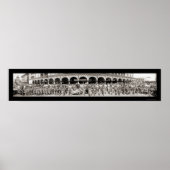 Motorräder Venedig, CA Foto 1910 Poster (Vorne)