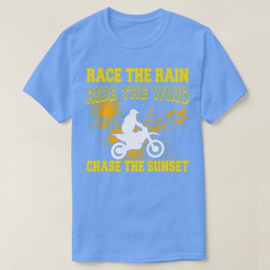 Motorradfahren Biker Adventure Race Sport Geschenk T-Shirt (Design vorne)