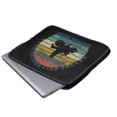 Motorradfahren mit der besten Dads Tochter Laptopschutzhülle (Vorne Knopf)