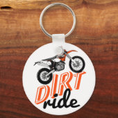 Motorradfahren Schlüsselanhänger (Vorderseite)