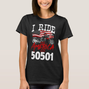 Motorradfahrer Anti Trump 50501 Pro-Demokratie T-Shirt