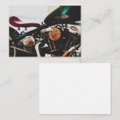 Motorradfahrer Begleitkarte (Vorne/Hinten)