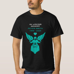 Motorradfahrer-Biker-Begräbnis zum Gedenken T-Shirt