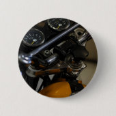 Motorradfahrer Button (Vorderseite)
