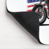 Motorradfahrer Christliche Flagge Jesus _1 Mousepad (Ecke)
