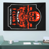 Motorradfahrer Club Banner (Messe)