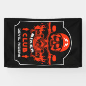 Motorradfahrer Club Banner (Horizontal)