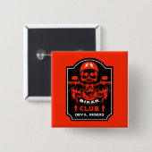 Motorradfahrer Club Button (Vorne & Hinten)