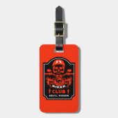 Motorradfahrer Club Gepäckanhänger (Vorderseite vertikal)
