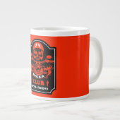 Motorradfahrer Club Jumbo-Tasse (Vorderseite Rechts)