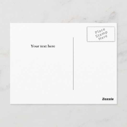 Motorradfahrer dank Postkarte (Rückseite)