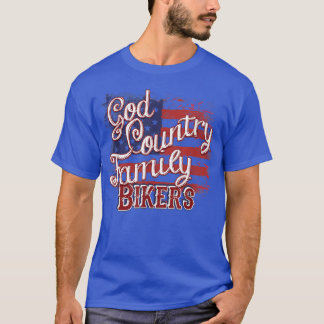 Motorradfahrer der Familie Gottes T-Shirt