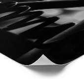 Motorradfahrer Details Poster (Ecke)