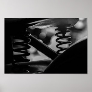 Motorradfahrer Details Poster