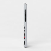 Motorradfahrer fahren durch aktionsreiche Straße Case-Mate iPhone Hülle (Hinten/Links)