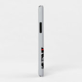 Motorradfahrer fahren durch aktionsreiche Straße Case-Mate iPhone Hülle (Hinten/Rechts)