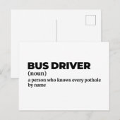 Motorradfahrer Funny Definition Postkarte (Vorne/Hinten)