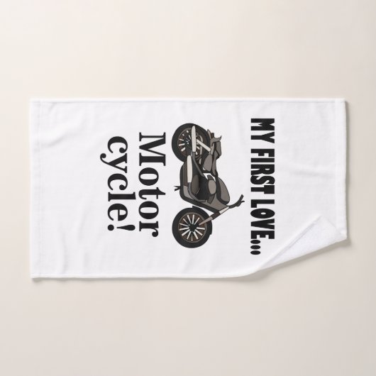 Motorradfahrer Handtuch (Handtuch)