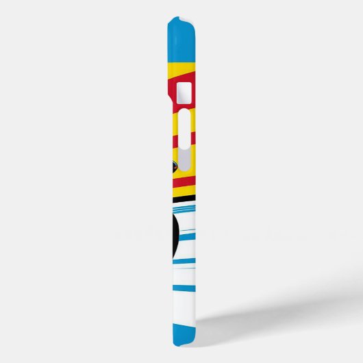 Motorradfahrer in eine scharfe Wende Case-Mate iPhone Hülle (Rückseite / Links)