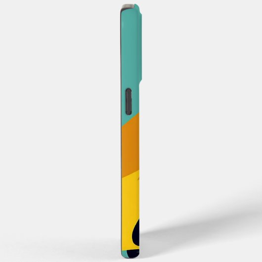 Motorradfahrer in eine scharfe Wende Case-Mate iPhone Hülle (Rückseite / Rechts)