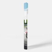 Motorradfahrer in eine scharfe Wende Case-Mate iPhone Hülle (Rückseite / Rechts)